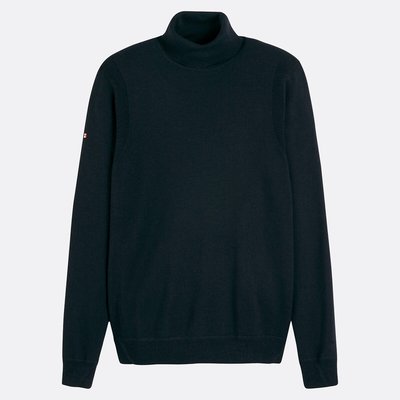 Pull col roulé en laine mérinos SUPERDRY