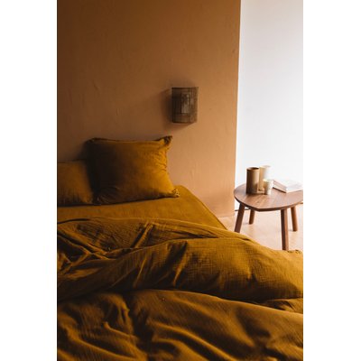 Housse de couette en gaze de coton uni, Les Essentiels GABRIELLE PARIS