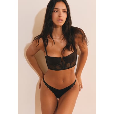 Soutien-gorge bustier en broderie ELOA ETAM