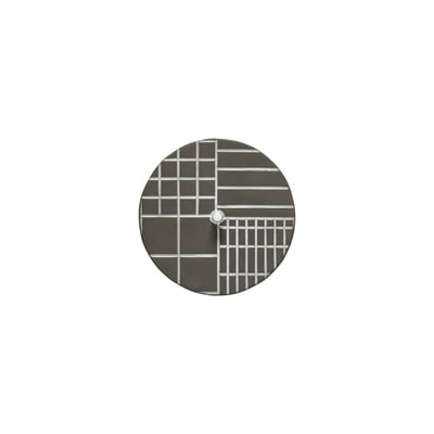 Assiette de présentation/couvercle en eco grès, PLANO COSTA NOVA