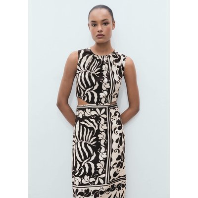 Robe midi cut-out MANGO