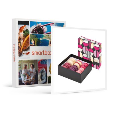 Coffret Décor Macaron Fauchon : 12 macarons livrés à domicile- SMARTBOX - Coffret Cadeau Gastronomie SMARTBOX