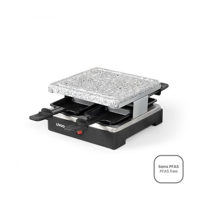 Appareil à raclette 4 personnes LIVOO