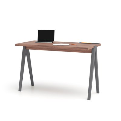 Bureau en mélamine et hêtre cérusée, Colmar XL HERDASA