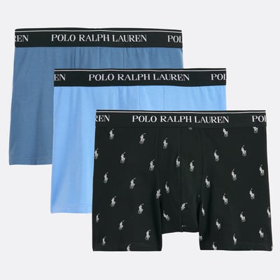 Lot de 3 slips-boxers coton stretch POLO RALPH LAUREN