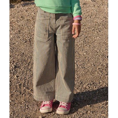 Pantalon droit rayé TAPE A L'OEIL