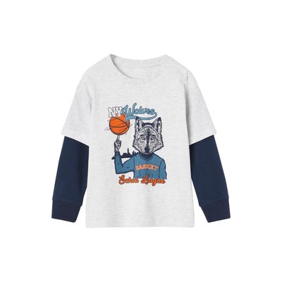 T-shirt sport effet double manches VERTBAUDET