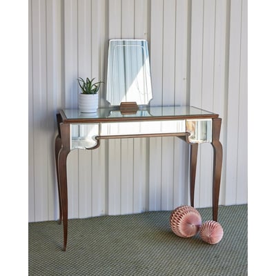 Coiffeuse Art déco en miroirs biseautés Louise N°356 - Bon état DEBONGOUT