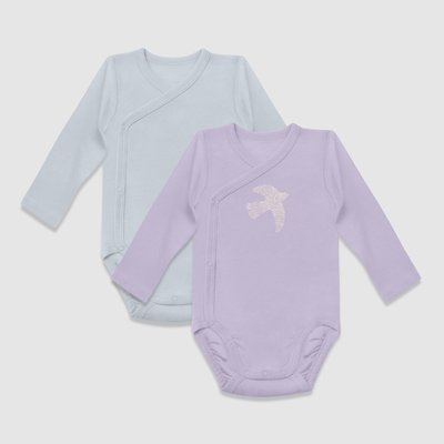 Lot de 2 Body Bio Manche Longue Bébé DIM