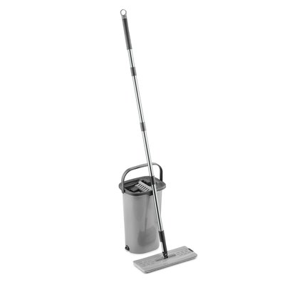 Essentials Flat Mop and Bucket OUR HOUSE