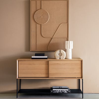 Buffet enfilade placage chêne, Mambo  AM.PM