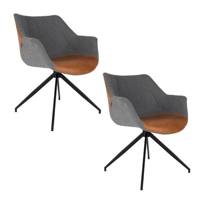 2 fauteuils Doulton - ZUIVER