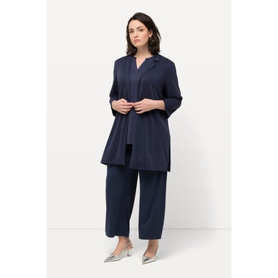 Blazer en jersey avec col à revers ULLA POPKEN