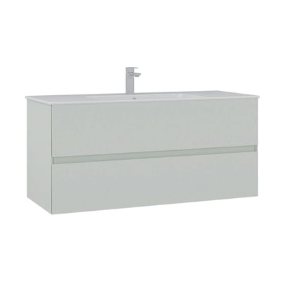 Meuble vasque suspendu 121 cm 2 tiroirs OCEA PIER IMPORT