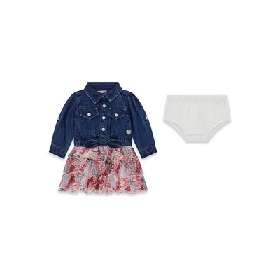 Ensemble Denim Dress Et Culottes GUESS KIDS