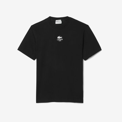 T-shirt met gecentreerd logo LACOSTE