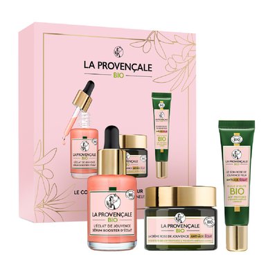 Coffret Visage Activateur Eclat de Jouvence LA PROVENÇALE BIO