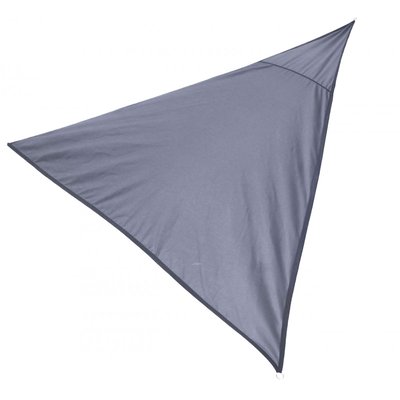 Toile ombrage triangulaire gris anthracite - 360x360x360cm SUNNYDAYS