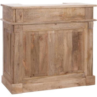Armoire bar en bois 2 tiroirs RECOLLECTION