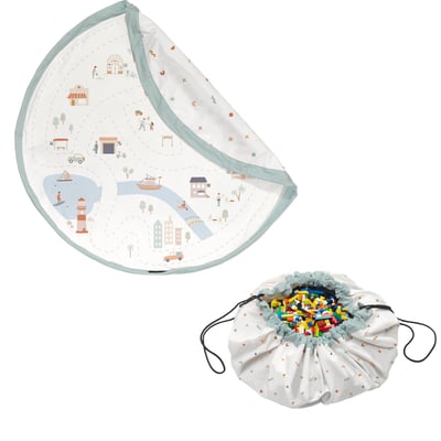 play&go - tapis de jeu & sac à jouets - citymap PLAY ET GO
