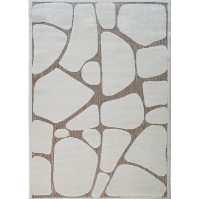 Tapis salon moderne à relief  NEW AGE ICEBERG THE DECO FACTORY
