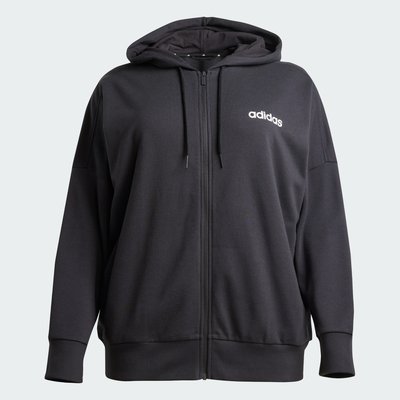 Veste à capuche entièrement zippée French terry Essentials Linear (Grandes tailles) ADIDAS SPORTSWEAR
