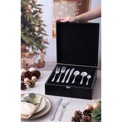 42-Piece Savannah Stainless Steel Cutlery Set VINERS