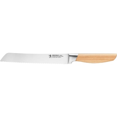 Couteau à pain HENCKELS by ZWILLING Pakka, 20 cm, Nature, Tranchant dentelé ZWILLING