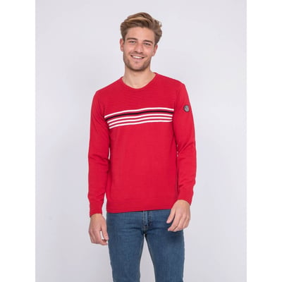 Pull Fin Col Rond Coton Action RITCHIE