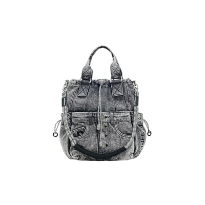 sac à dos multiposition en denim de taille moyenne DESIGUAL
