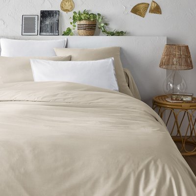 Housse de couette unie percale coton bio Scenario LA REDOUTE INTERIEURS