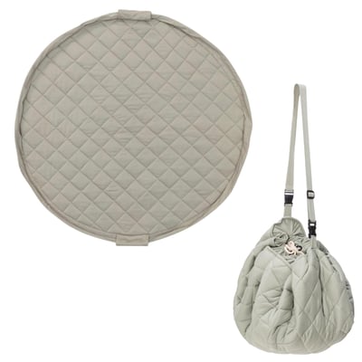 play&go - tapis d´éveil & sac organic - meadow green PLAY ET GO