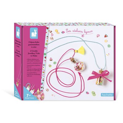 Kit Créatif - 2 Bijoux Fioles Gourmandises À Créer JANOD
