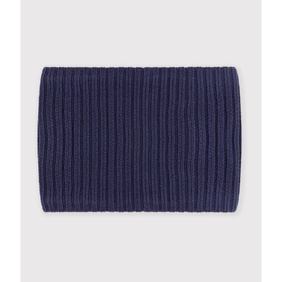 Snood en tricot côtelé, doublé polaire PETIT BATEAU