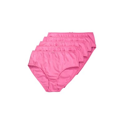 Culottes unies, lot de 5 - jusqu'au 68/70 ULLA POPKEN
