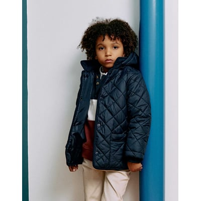 Veste matelassée avec capuche amovible ZIPPY