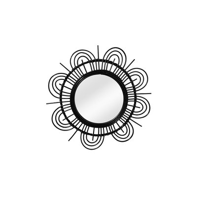 Miroir en rotin rond, Aina ARTE ESPINA