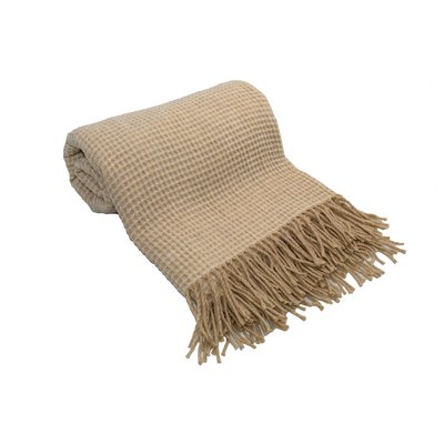 Plaid nid d'abeille YORK TOISON D OR