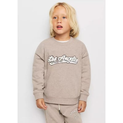 Sweat relaxed fit détail texture MANGO BABY