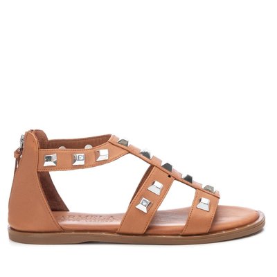 Sandales fabriqué en cuir avec fermeture à glissière CARMELA