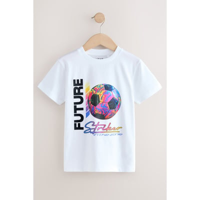 T-shirt standard avec imprimé NEXT