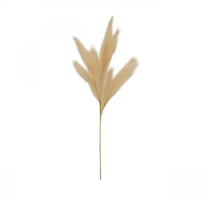 Plumeau artificiel orange clair 110cm lot de 3 LIGNE DECO