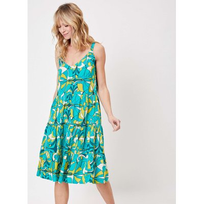 Robe fluide avec volants ETOILE PRINCESSE NOMADE