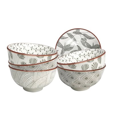 Lot de 6 bols médiums, YOKOTE ARTIME