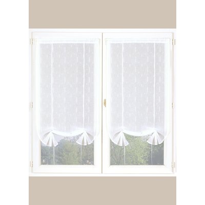 Paire de Stores Relevables en Etamine HOME MAISON