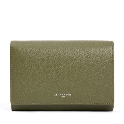 Portefeuille Emilie en cuir grainé LE TANNEUR