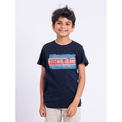 T-shirt Manches Courtes Col Rond Pur Coton Nipeter-j RITCHIE