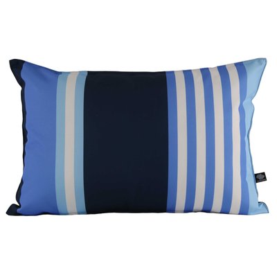 Coussin outdoor rectangulaire à rayures SUD ETOFFE