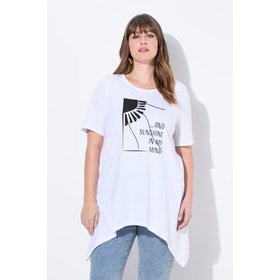 T-shirt, soleil, col rond, manches courtes ULLA POPKEN