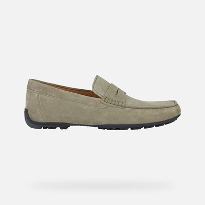 Mocassins cuir respirants Kosmopolis + Grip GEOX